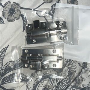 2 Stainless Steel Door Bolt Latch For Doors, Safes & Closets